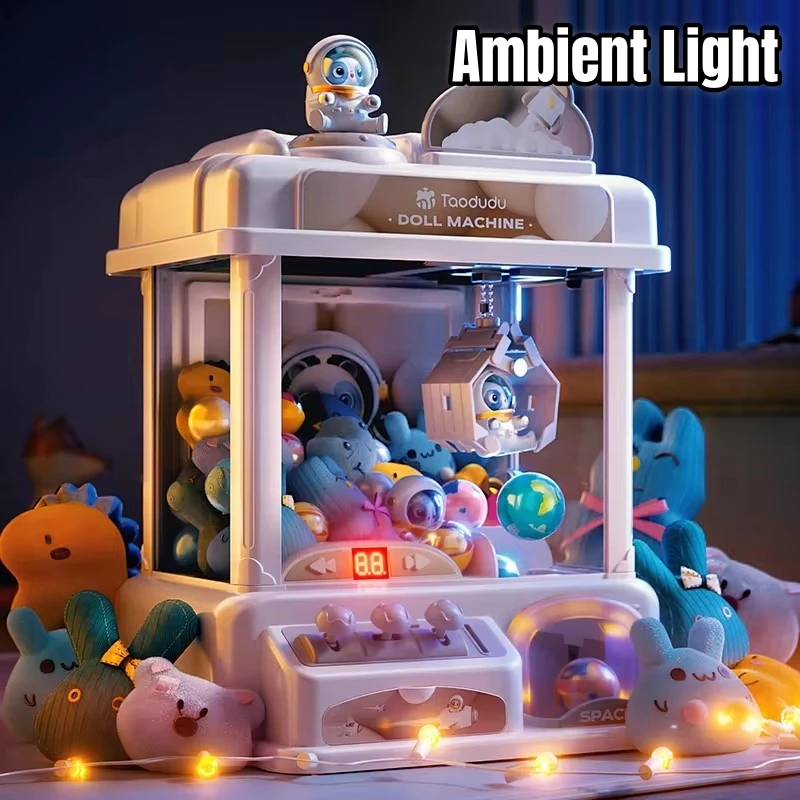 Coin Pusher Machine - Space Mini Claw Arcade Machine Toys