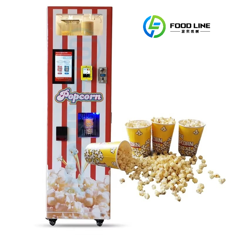 Popcorn Vending Machine - Cinema Snack Vending Machine/24 HOURS Self