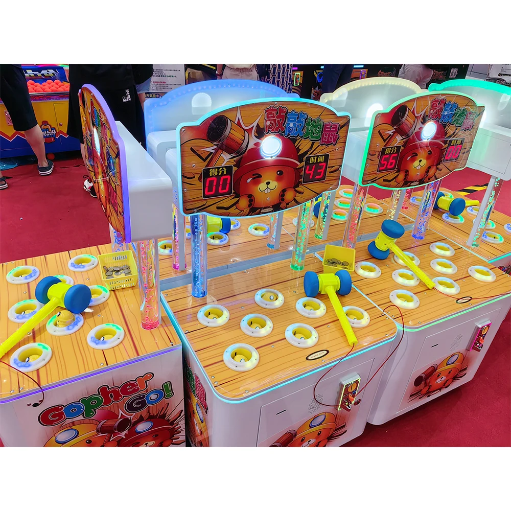 Whack A Mole Arcade - #For New Arrival Amusement Park Arcade