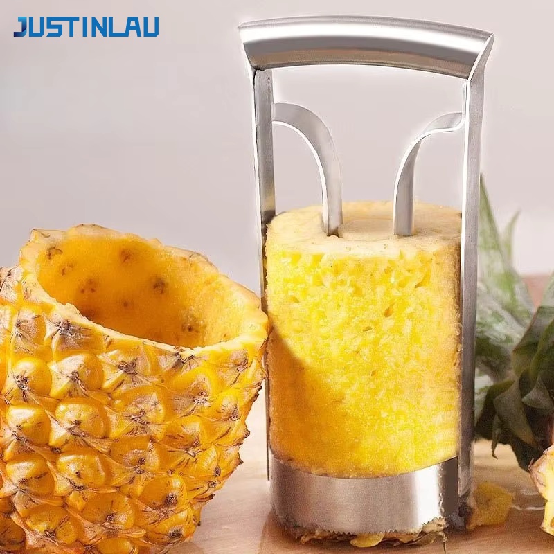 Fruit Slot Machine - JUSTINLAU Stainless Steel Pineapple Peeler Cutter