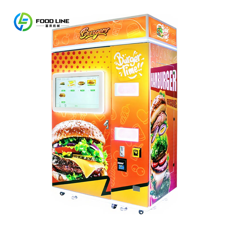 Automatic smart burger vending - огляд і ціна Vending Machine Qr Code