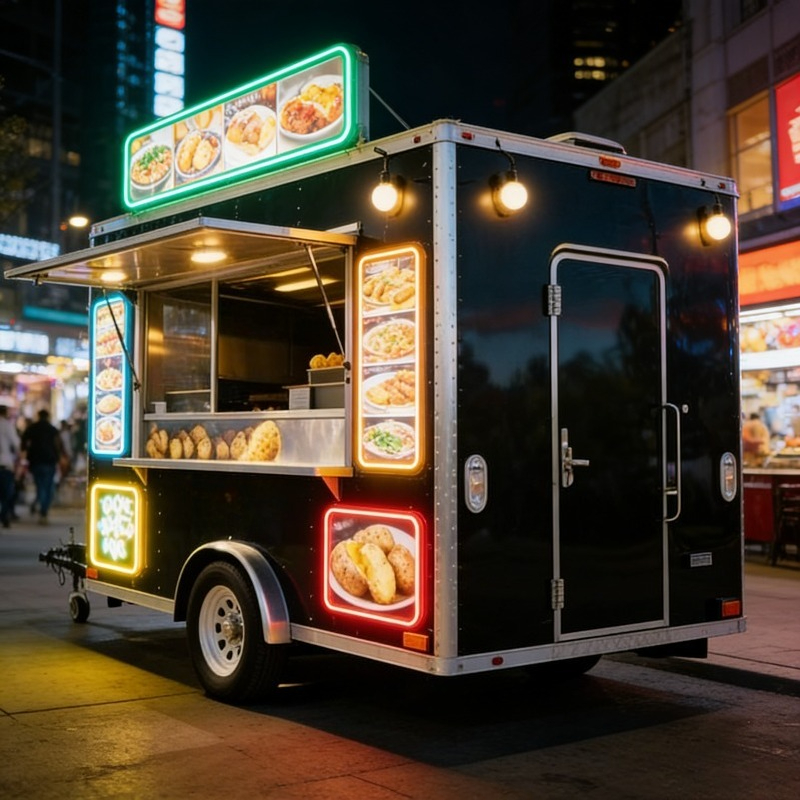 Custom Hot Dog Cart Trailer Co - огляд і ціна Hot Dog Vending Cart