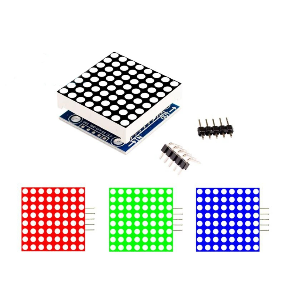 MAX7219 8x8 Dot Matrix Module  - огляд і ціна Arduino Vending Machine Project
