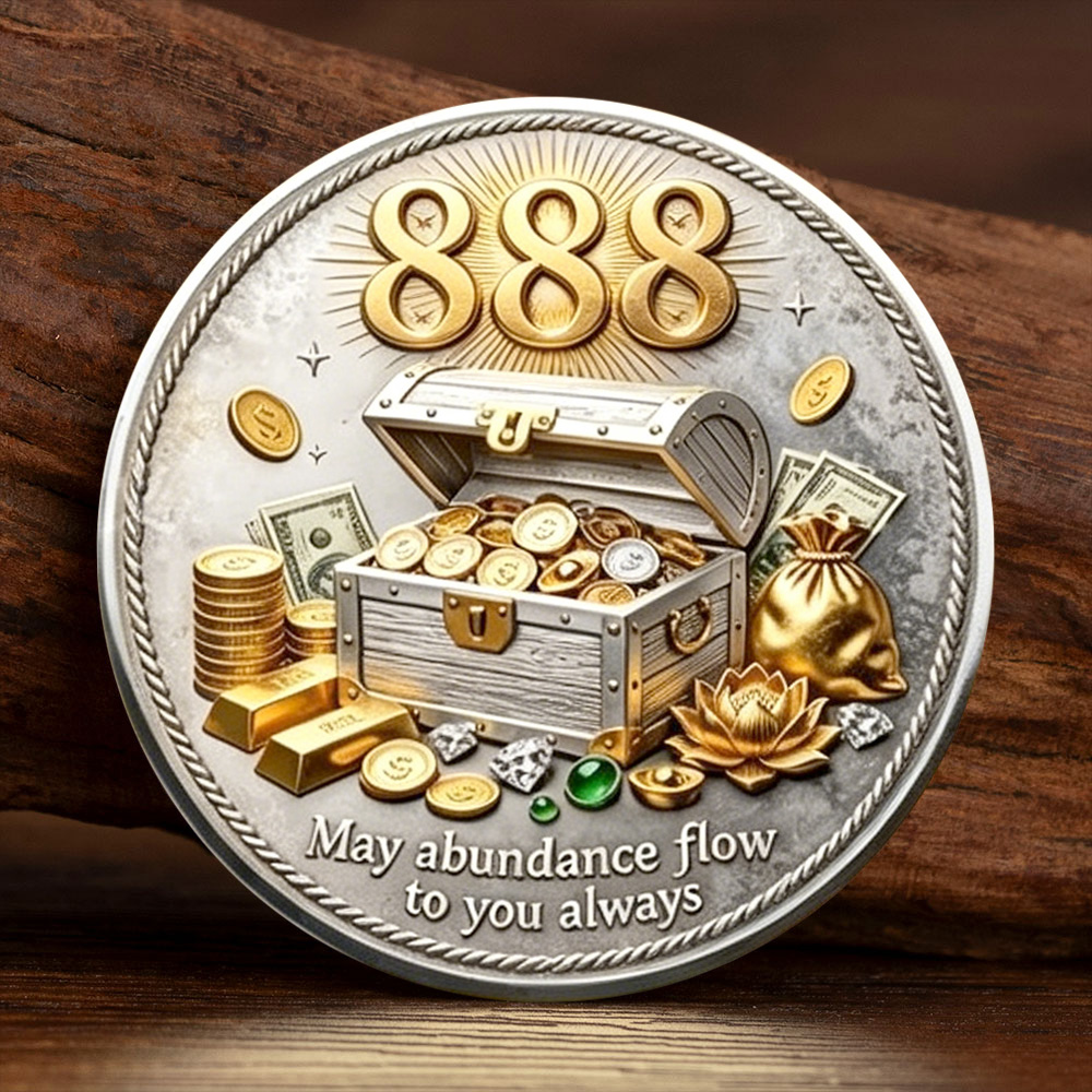 2D Gold Silver Plated 888 Ange - огляд і ціна Token Coin Mechanism