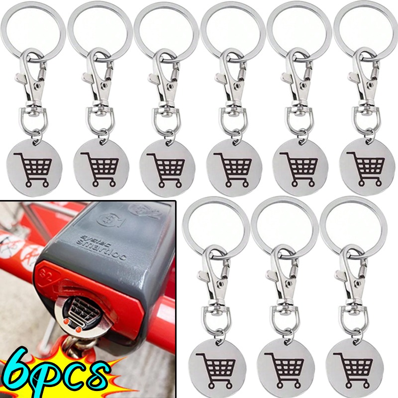 Shopping Trolley Tokens Key Ri - огляд і ціна Token Coin Mechanism
