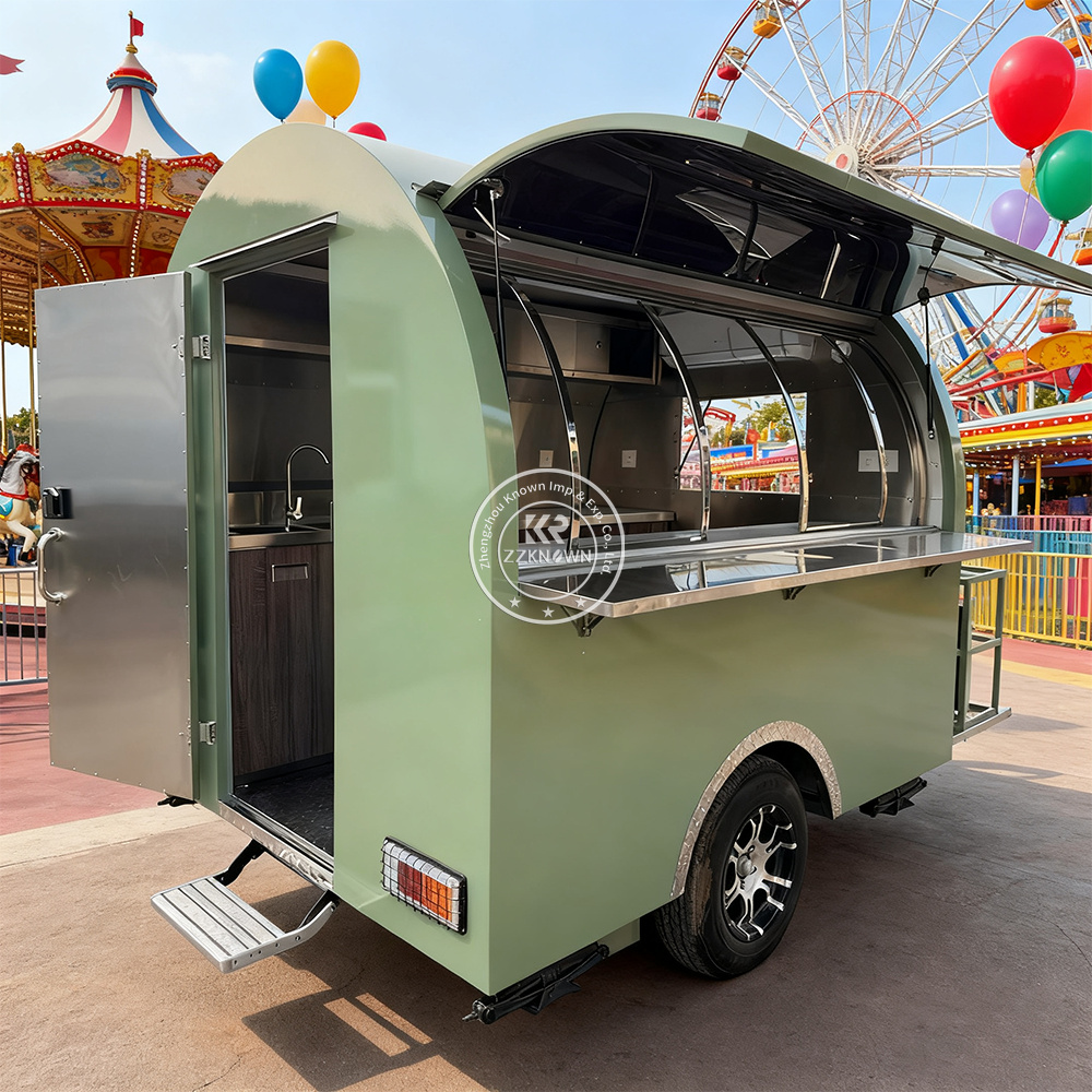 Luxury Mobile Food Truck Fully - огляд і ціна Hot Dog Vending Cart
