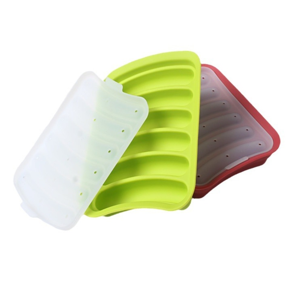 1Pcs Silicone Sausage Mold 6-c - огляд і ціна Hot Dog Vending Cart