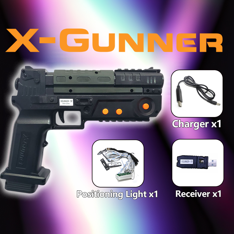 X-GUNNER Wireless Light Gun fo - огляд і ціна Gun Shooting Arcade