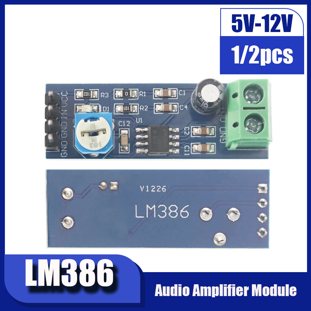 1/2PCS LM386 Audio Power Ampli - огляд і ціна Arduino Vending Machine Project