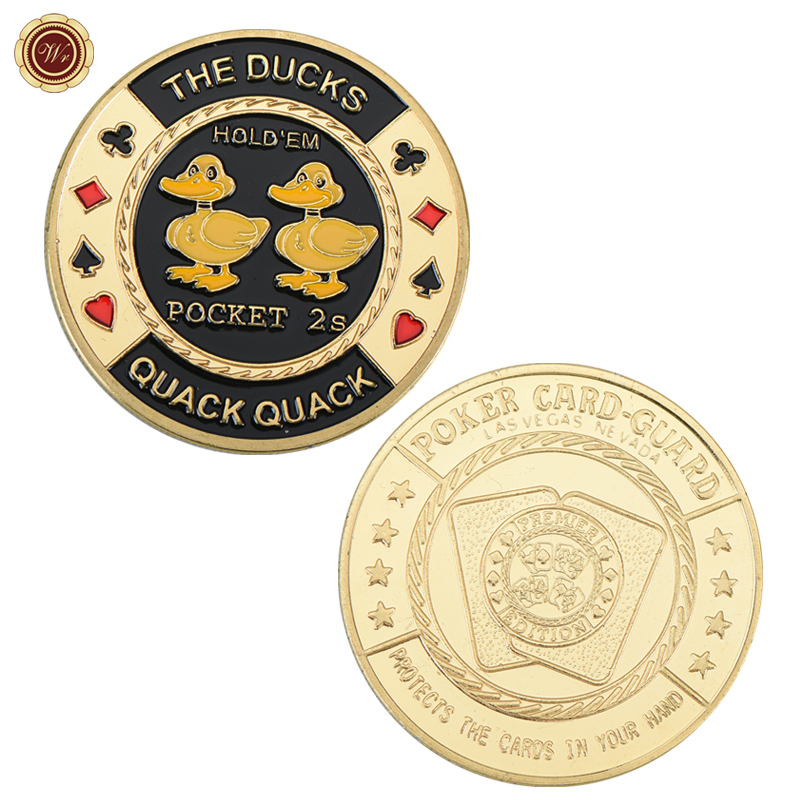 THE DUCKS Poker Casino Chips C - огляд і ціна Token Coin Mechanism