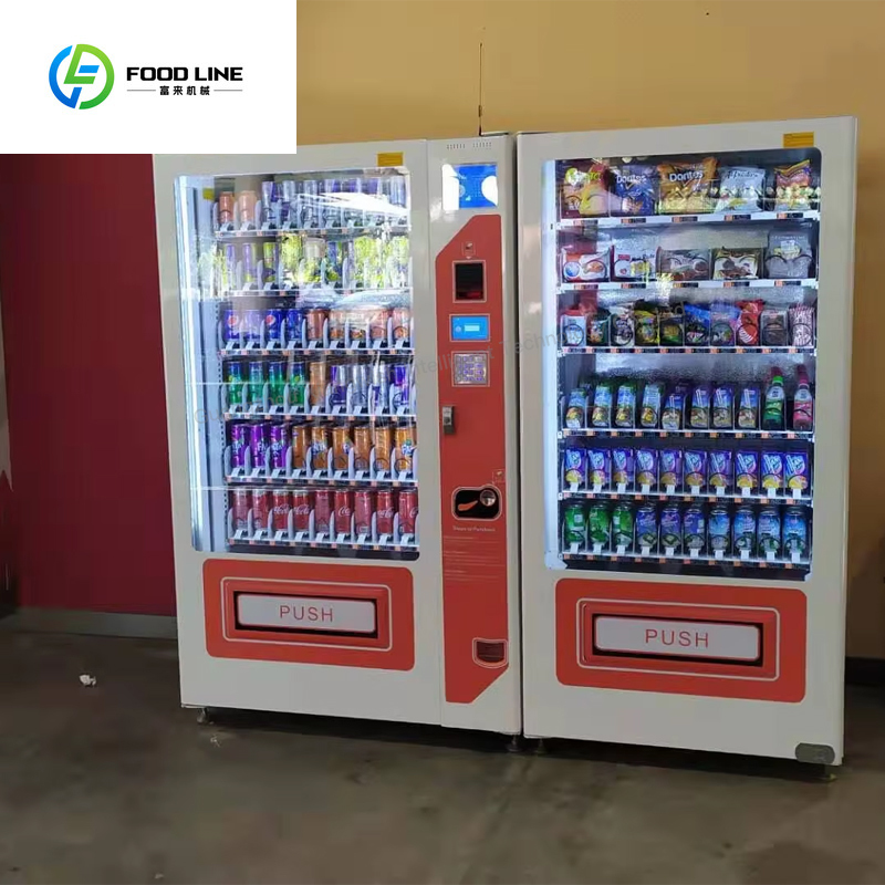 FL Customized Self Service Foo - огляд і ціна Vending Machine Qr Code