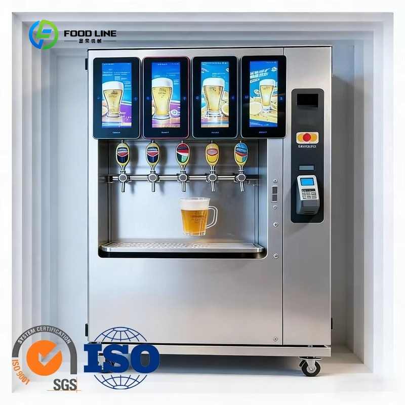 Self-Service Metal Beer Vendin - огляд і ціна Popcorn Vending Machine