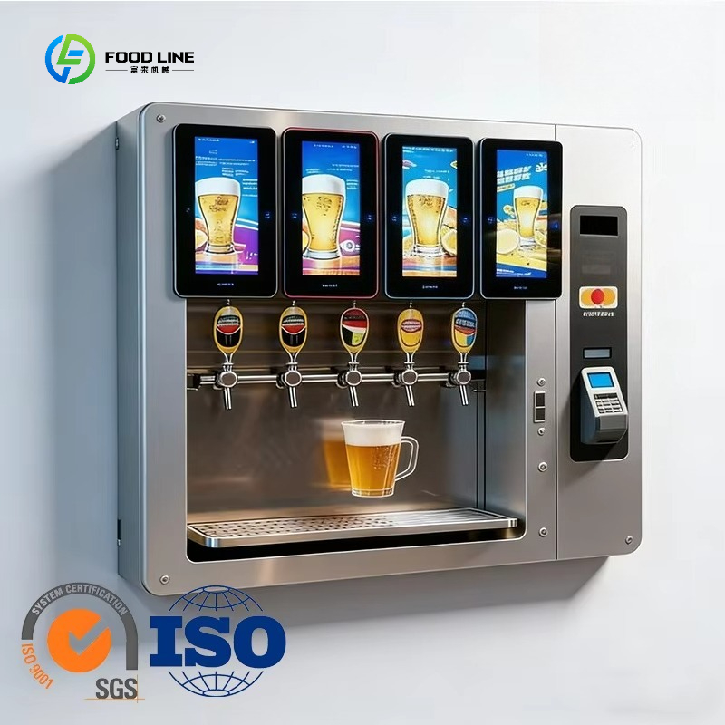 Self-Service Metal Beer Vendin - огляд і ціна Popcorn Vending Machine
