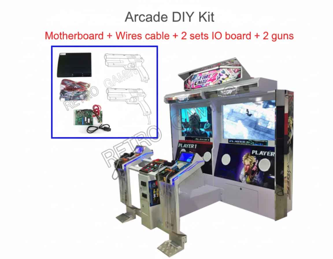 Batocera Game System With Dual - огляд і ціна Gun Shooting Arcade