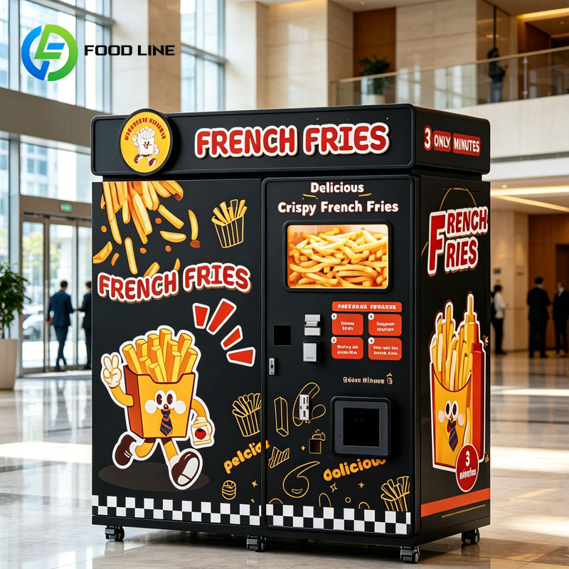 Fully Automatic Potato Fries V - огляд і ціна Popcorn Vending Machine