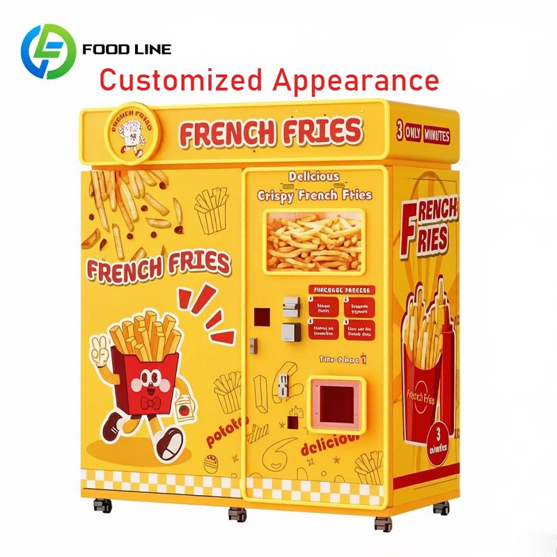 Fully Automatic Potato Fries V - огляд і ціна Popcorn Vending Machine