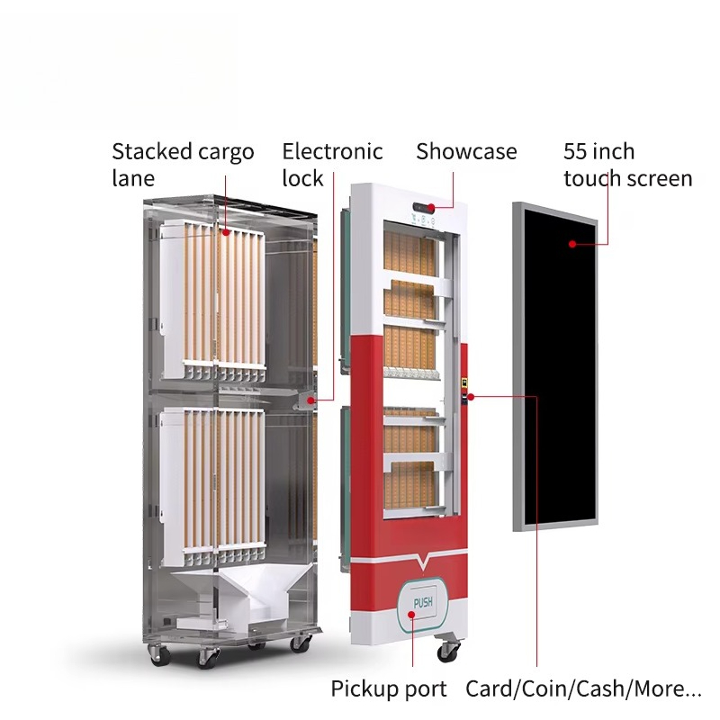 Customizable Vending Bar Outdo - огляд і ціна Vending Machine Qr Code